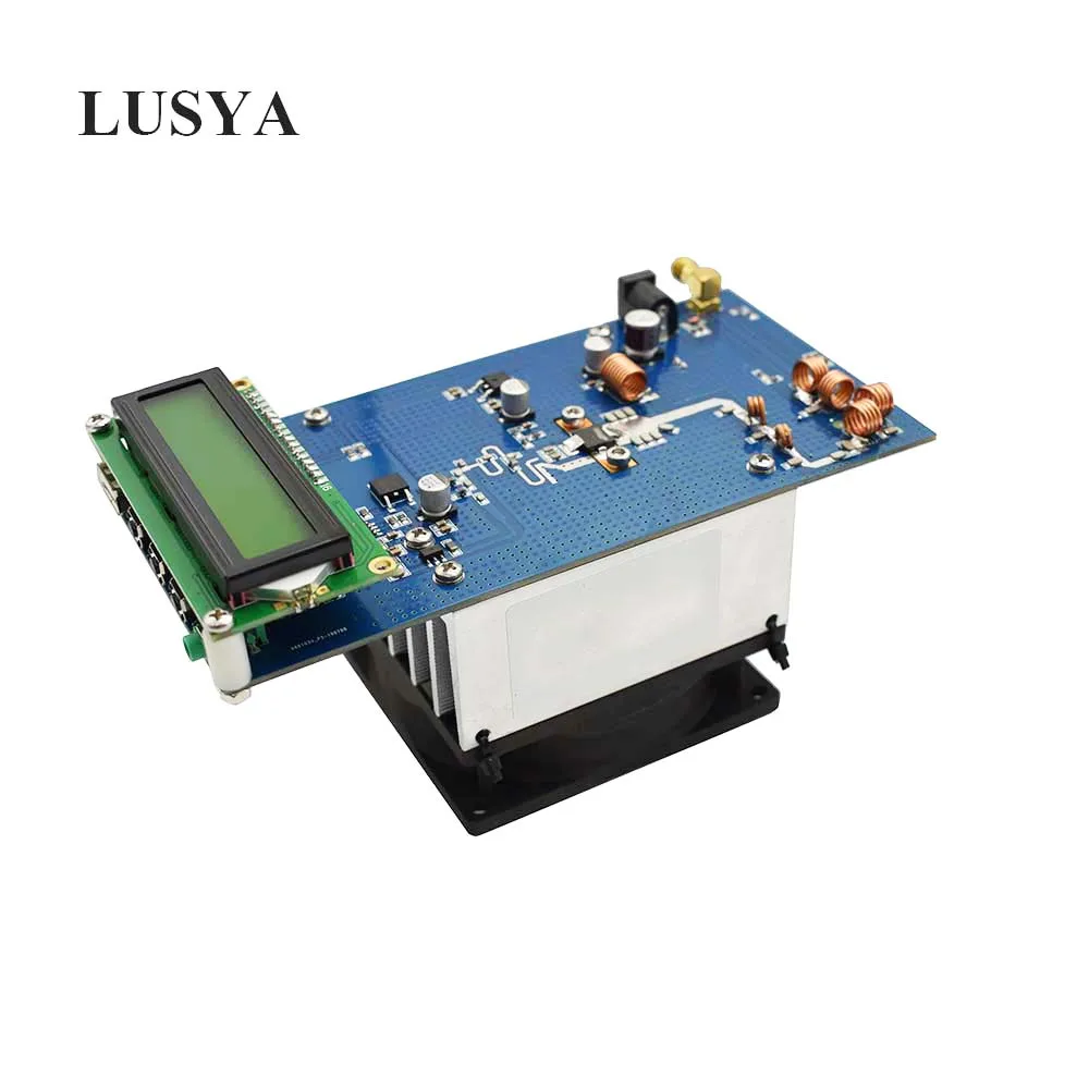 Lusya 87 5 M 108 МГЦ 50 Вт максимум до 70W старио RF FM передатчик усилитель с вентилятором