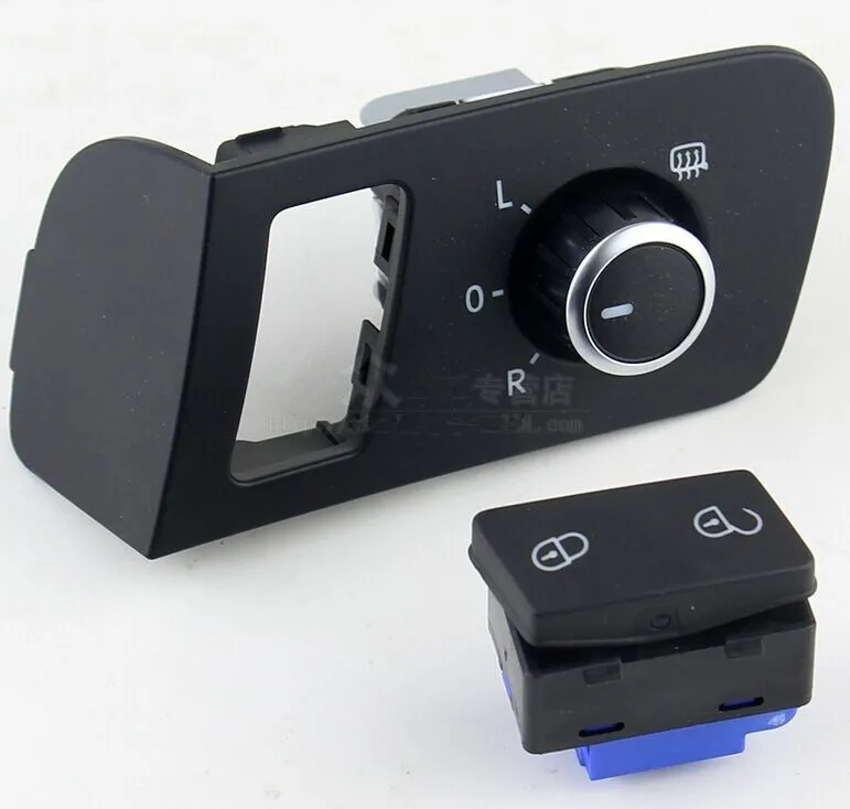 2 шт. автомобильные аксессуары хромированный Электрический зеркальный