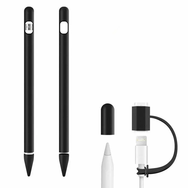 Kuulee мягкий силиконовый совместимый для Apple Pencil чехол совместимый для iPad планшет стилус защитный чехол
