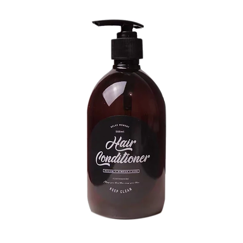 

Ins simple divider bottle shampoo shower gel conditioner empty bottle press bottle