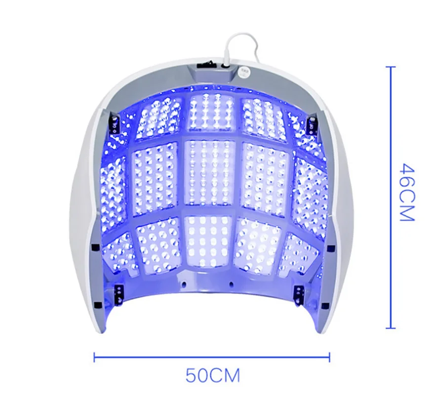 7 Color PDT LED Photon Light Therapy Lamp Facial Body Beauty SPA PDT Mask Skin Tighten Rejuvenation Wrinkle Remover Acne Device