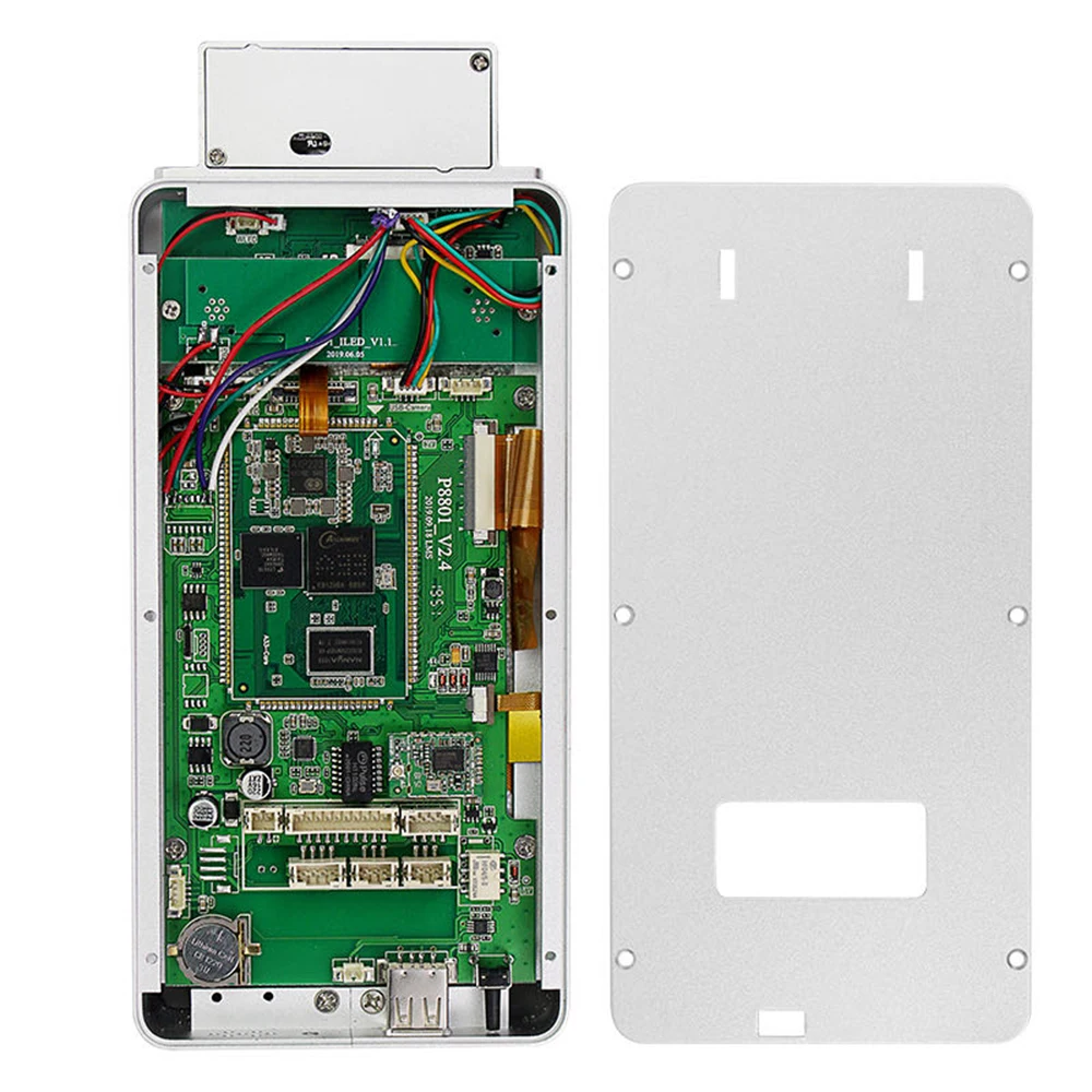 WIFI TCP/IP Temperature measurement Facial Recognition Time Attendance and Access Control System