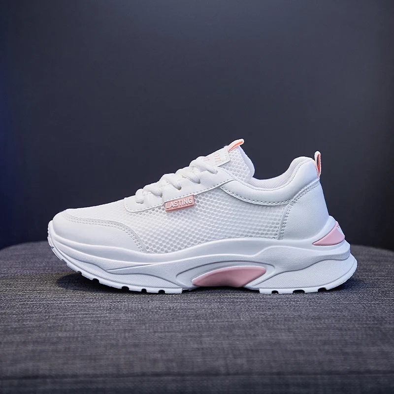 Tenis Feminino Sneakers Women 2021 Breathable Waterproof Wedges Platform Vulcanized Shoes Women's Sports Loafers Casual Shoes