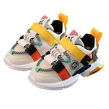 

New Sport Children Shoes Kids Boys Sneakers Spring Autumn Net Mesh Breathable Casual Girls Shoes Running Shoe For Kids