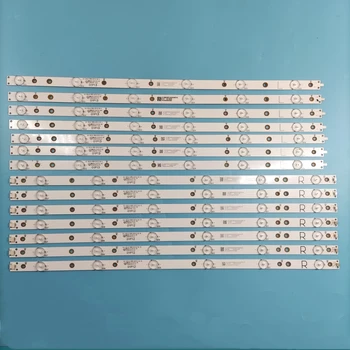 

14PCS LED backlight strip for LB49016 V1_00 GJ-2K16-490-D712-P5-R/L 01N21 01N22 TPT490U2 49PUS6401 49PUH6101 49PUS6762 49PUS6272