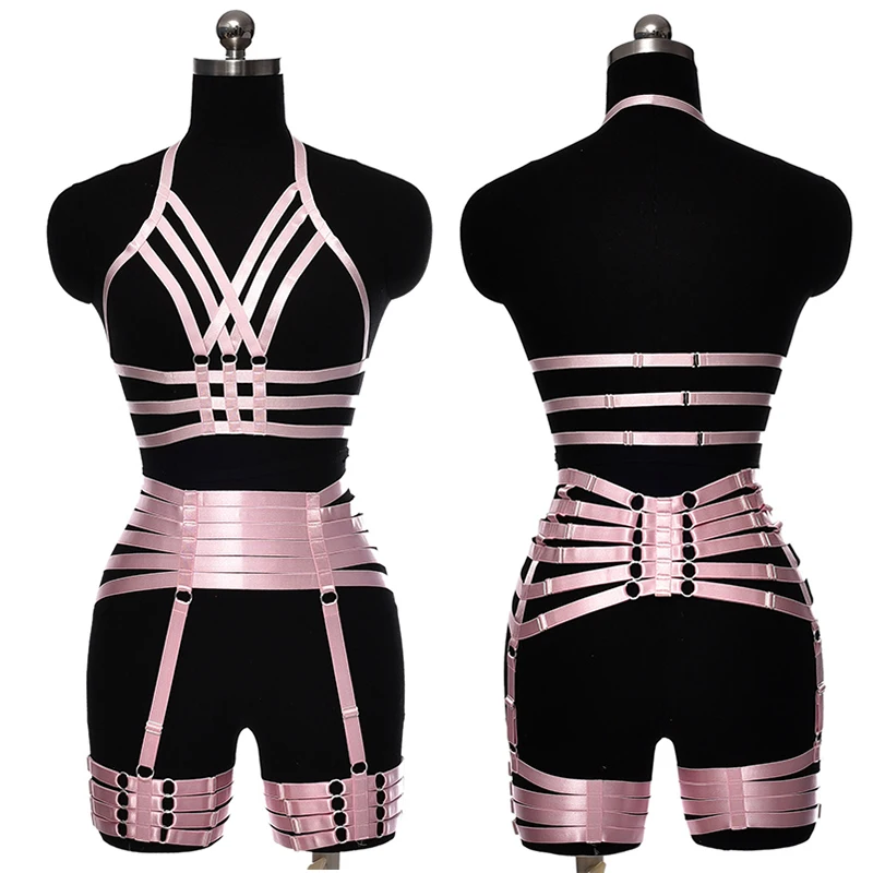 Custom Wholesale sm Bondage Leg Harness Women Garter Belt Gothic Buttock Strap Sexy Lingerie Stocking Belt Sex Harness Erotic Garters Aliexpress