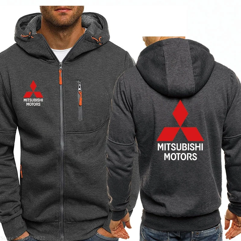 Новая мода толстовка осень зима весна Mitsubishi толстовки повседневные мужские/женские толстовки мужские пальто - Цвет: 2
