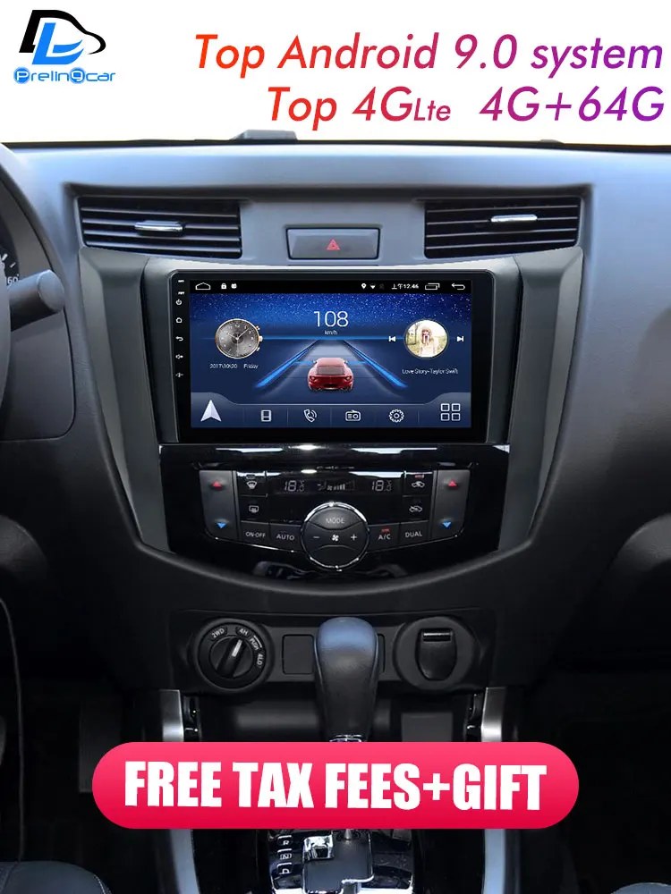 4G монитор для NISSAN NAVANA лет автомобильный монитор радио мультимедиа видео плеер навигация gps Android 9,0 4G стерео