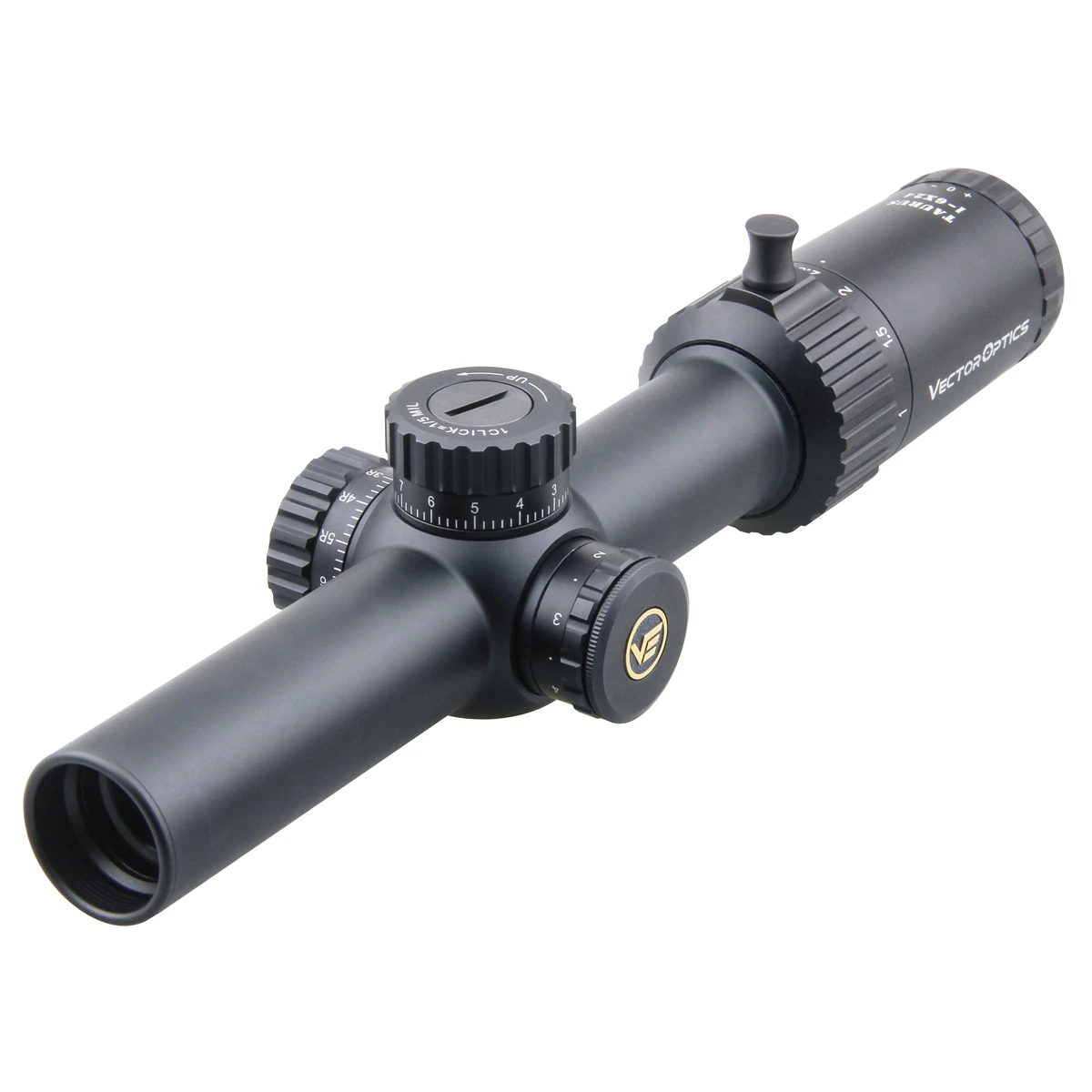 Vector Optics Taurus 1 6x24 FFP охотничий оптический прицел тактический 1/5 Mil 6 уровней красный