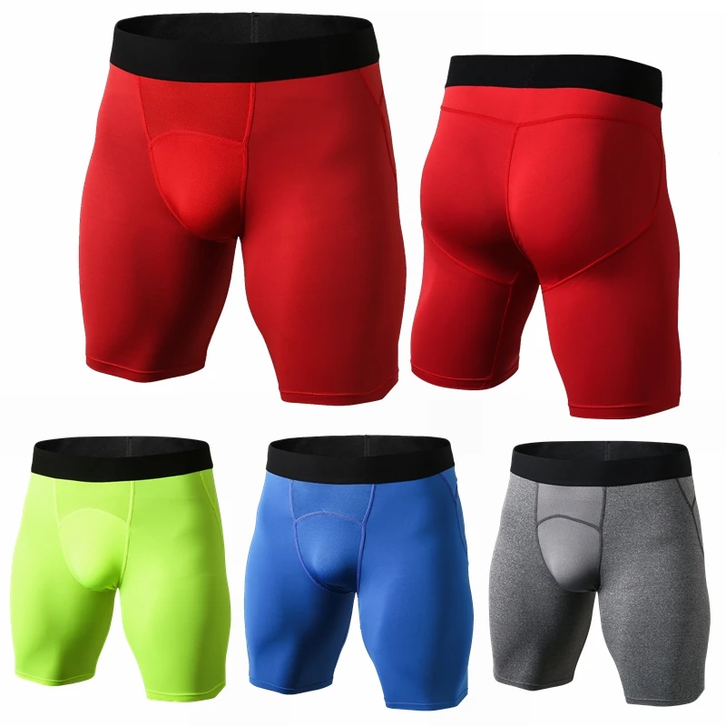 New Summer Gym Men Sport Compression Base Layer Shorts Skin Underwear ...