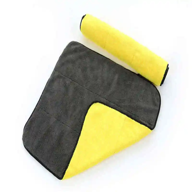 Mling 30x30/60CM Car Wash Microfiber Towel Car Cleaning Drying Cloth Hemming Car Care Cloth Detailing Car Wash Towel For Toyota