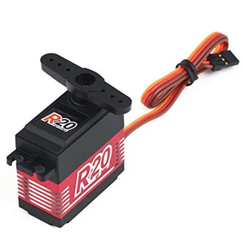 

POWER HD R20 Gear Digital Coreless High Voltage Servo with 20Kg High Torque for RC Remote Control Car Boat Ship Hz
