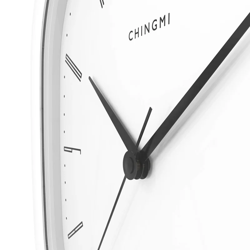 Xiaomi Mijia Chingmi настенные часы ультра-тихий ультра-Точный хороший дизайн три года батареи для свободного срока службы QM-GZ001