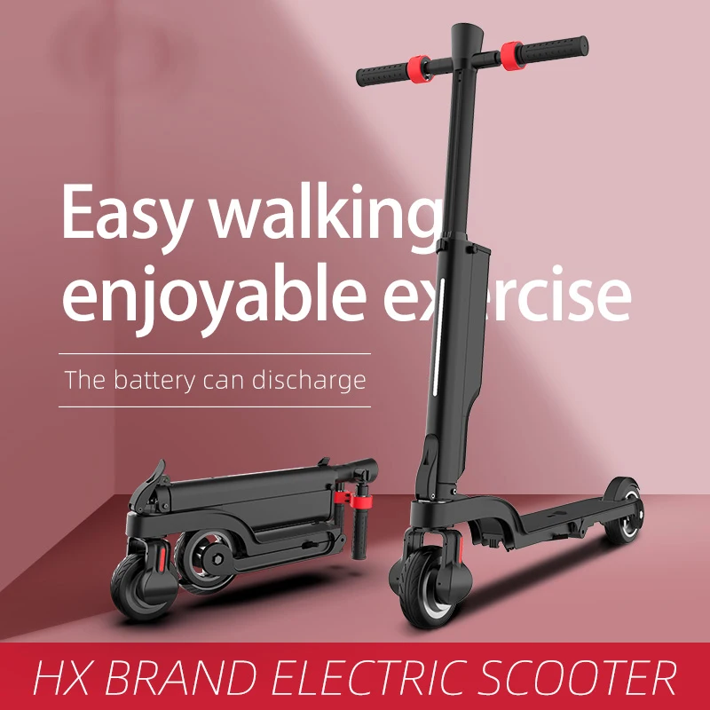  2 Wheel Electric Scooter for Adults and Teens Foldable Lightweight 5.5