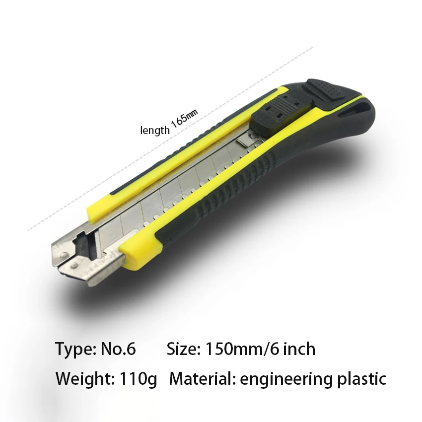 6 дюймов товары для рукоделия утилита Ножи выдвижной арт ящик для ножей Бумага резак небольших/большой огненный резчик по металлу, цинковый сплав лезвие канцелярских товаров
