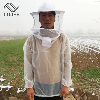 

Professional Beekeeper Hat with Veil of Transparent Ultra-thin Light Breathable Beekeeping Protective Clothing Gardening Tools