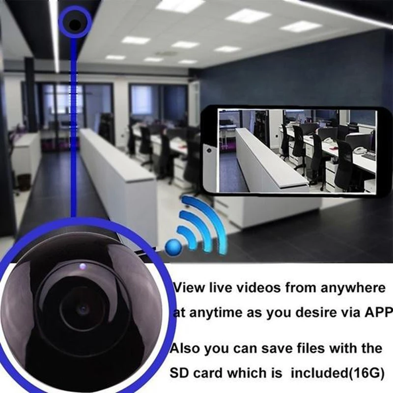 Мини беспроводная WiFi камера HD 1080P самая маленькая камера безопасности камера батарея питание с детектором движения супер ночное видение
