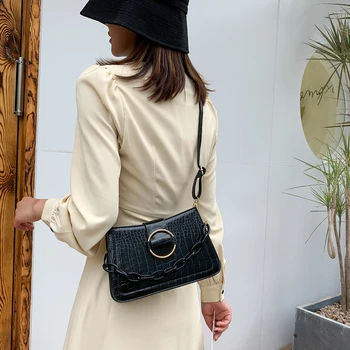 

Female Chain Tote Purse Shoulder Bag Crossbody Elegant Stone Pattern Satchel Handbag for Outdoor Shopping Traveling Decoration