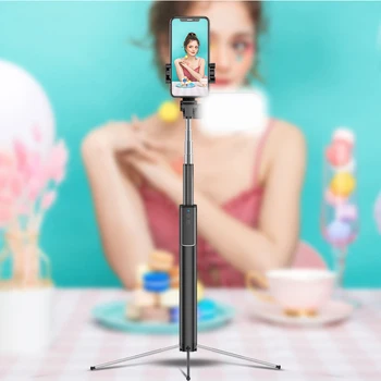 

3 In 1 Wireless Bluetooth Selfie Stick Extendable Handheld Monopod Foldable Mini Tripod With Shutter Remote For IPhone XS X