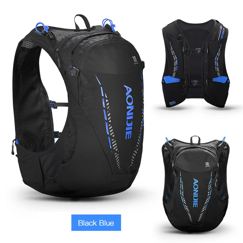 

10L Running Backpack Adjustable Phone Pouch Vest Bag Outdoor Cycling Hydration Accessories