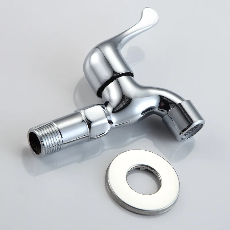 

Morning Dew Ware 4 Points Medium-length Network Tsui Mop Pool Faucet Washing Machine Faucet Zinc Alloy Fast Open Faucet