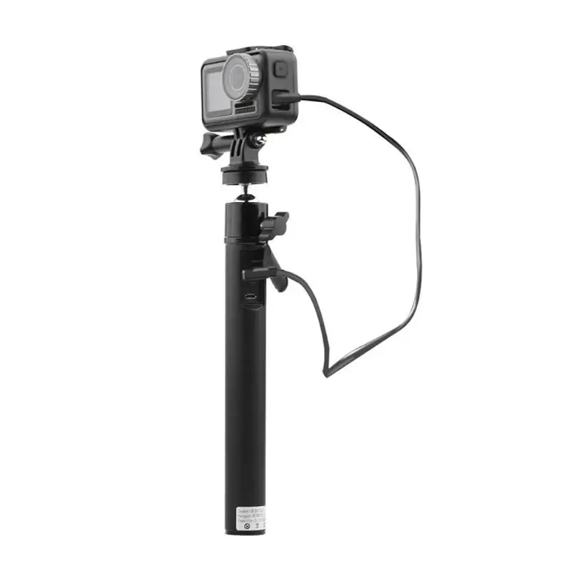 Power Bank палка для селфи для Osmo Action Cam портативный ручной захват power Bank монопод+ адаптер для DJI Osmo Action Cam аксессуары