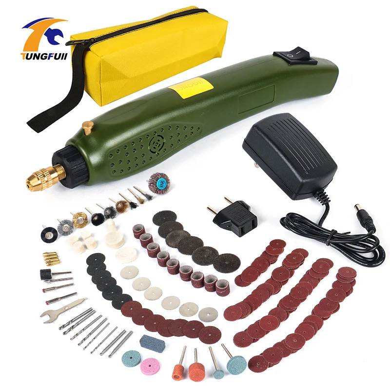 tipo de Energia Broca de Mão Elétrica com 275 Mini Broca Dril Bits Acessórios Conjunto Dremel Ferramenta Gravar Caneta Eua ue Escultura Máquina Pçs