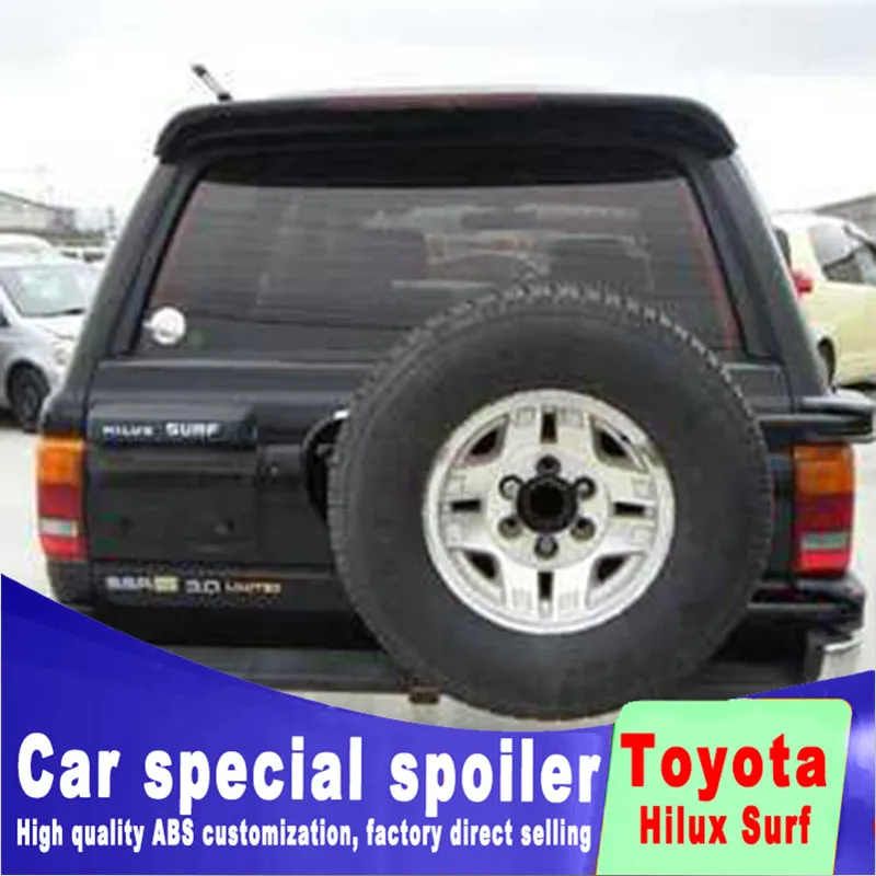 Для toyota Hilux Surf от 1998 до 2012 пробивной монтажный задний спойлер из АБС пластика