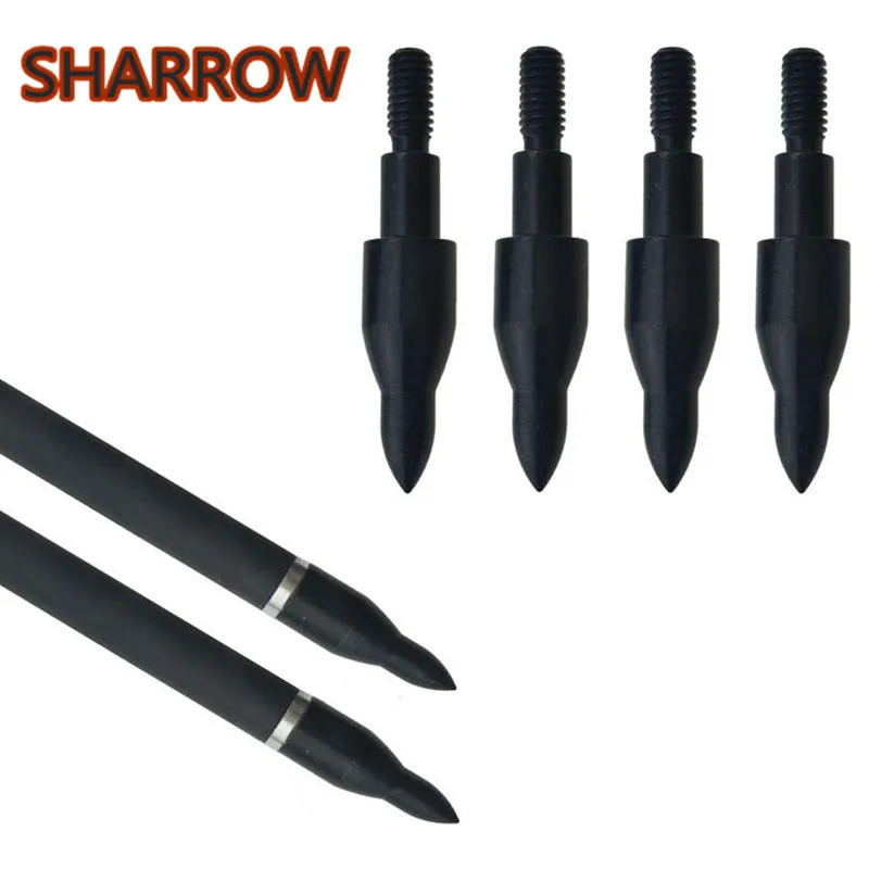 

24/50pcs Archery Arrow Tips Target Point Shooting Broadhead 100grain Arrowhead Screw-in For Arrows Hunting Practice Accessories