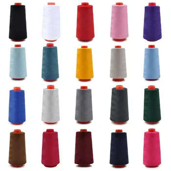 

20 Colors 40S/2 3000 Yards Polyester Sewing Thread Multicolored Stitching Yarn