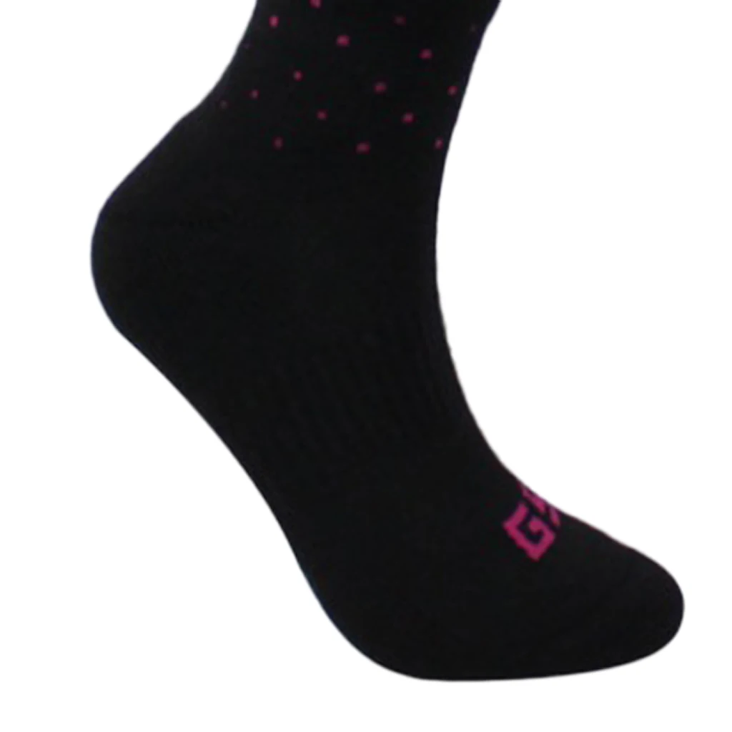 Adult Child Wool Blend Holding Winter Warm Ski Snow Stretchy Long Socks Winter Ski Socks