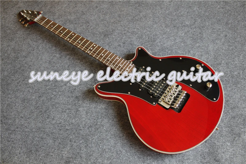 Custom Shop красная электрическая гитара Brian may стиль DIY Гитарный комплект на