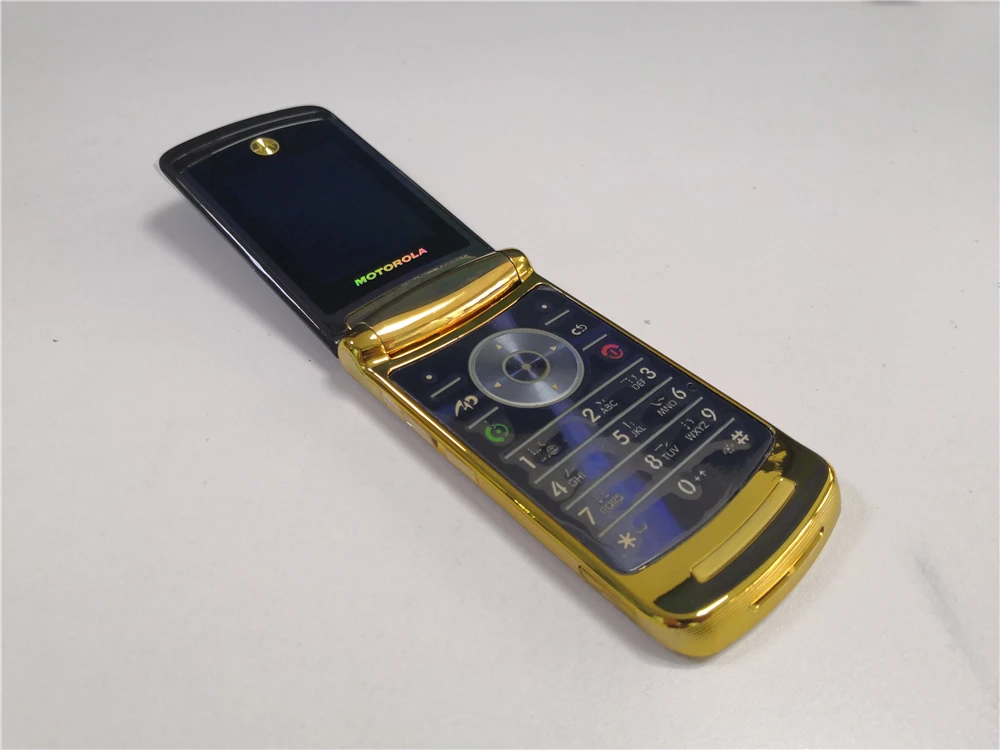 refurbished samsung phones V8 Unlocked Motorola RAZR2 V8 GSM 2MP Camera 512MB/2GB ROM Cellphone 100% Original Bluetooth Flip Mobile Phone iphone xr refurbished