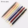 Luxury quality 003 Model color Business office School office stationery  Ballpoint Pen New gold pen Financial  ball point pens ► Photo 2/6