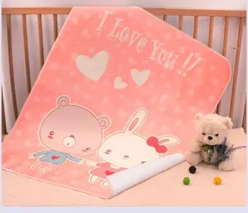 

Newborn summer ice silk urine pad baby baby leak-proof waterproof breathable washable mat anti-urinal pad single product