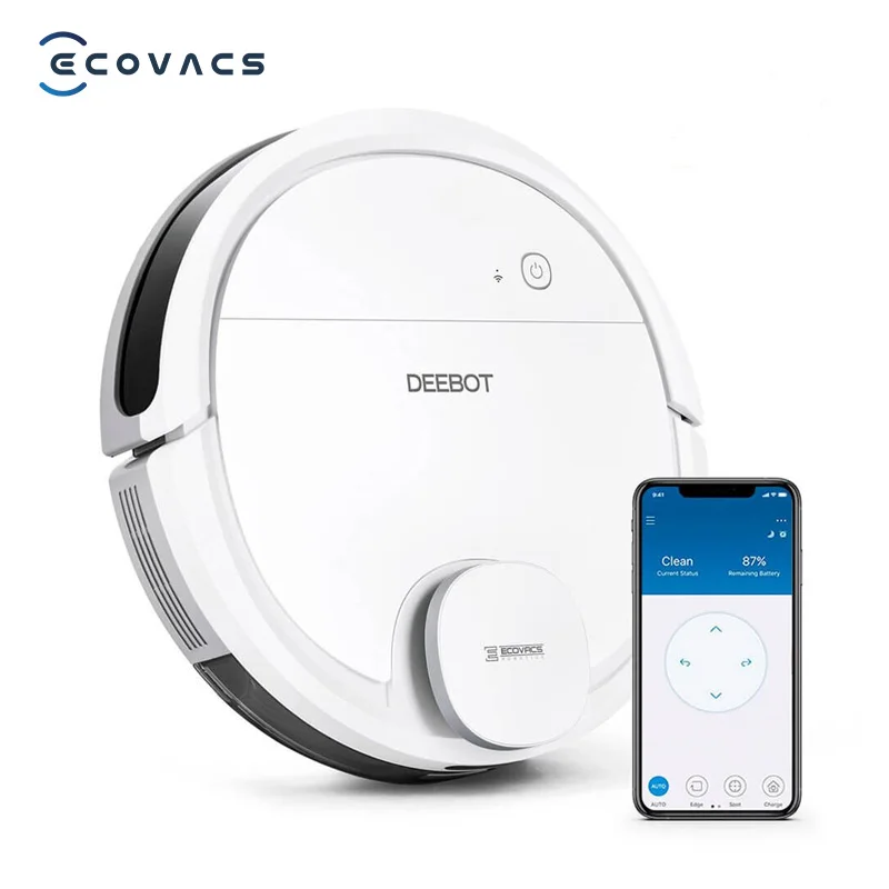 Робот-пылесос для сухой и влажной уборки ECOVACS DEEBOT OZMO 900 белый смарт-навигация