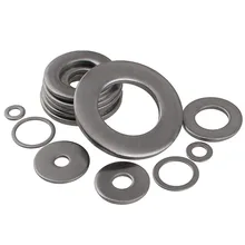 GB848 304 stainless steel flat washer thin washer thickened washer large side small side flat washer meson 50PCS