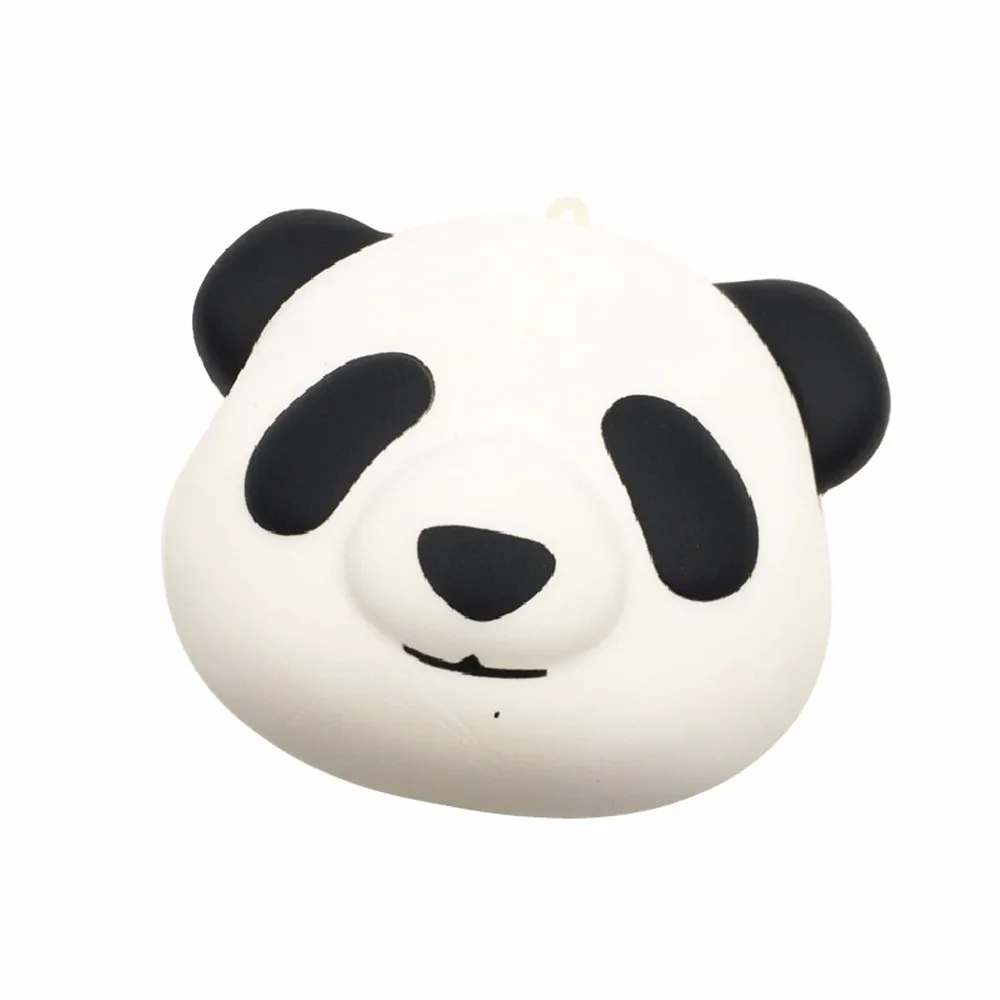 

Panda head slow rebound squishy pu vent toy Squishy Squeeze Stress Reliever Soft Face Scented Slow Rising Toys L103