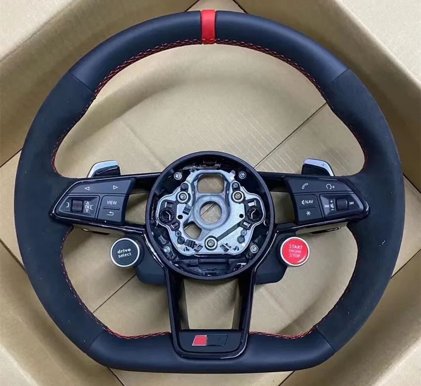 R8 steering wheel for Audi A3 A4 A5 A6 A7 S3 S4 S5 S6 S7 Q3 Q2 Q5