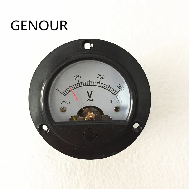 Description Picture 5 of itemRound panel meters for EC2500 and EC3500 gasoline generator parts  voltmeter voltage meter circle shape 0-300V