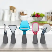 Кухонные инструменты, набор из 5 предметов, терка для сыра, пиццы, поворота, картофеля, овощей, фруктов, Овощечистка, Многофункциональный гаджет