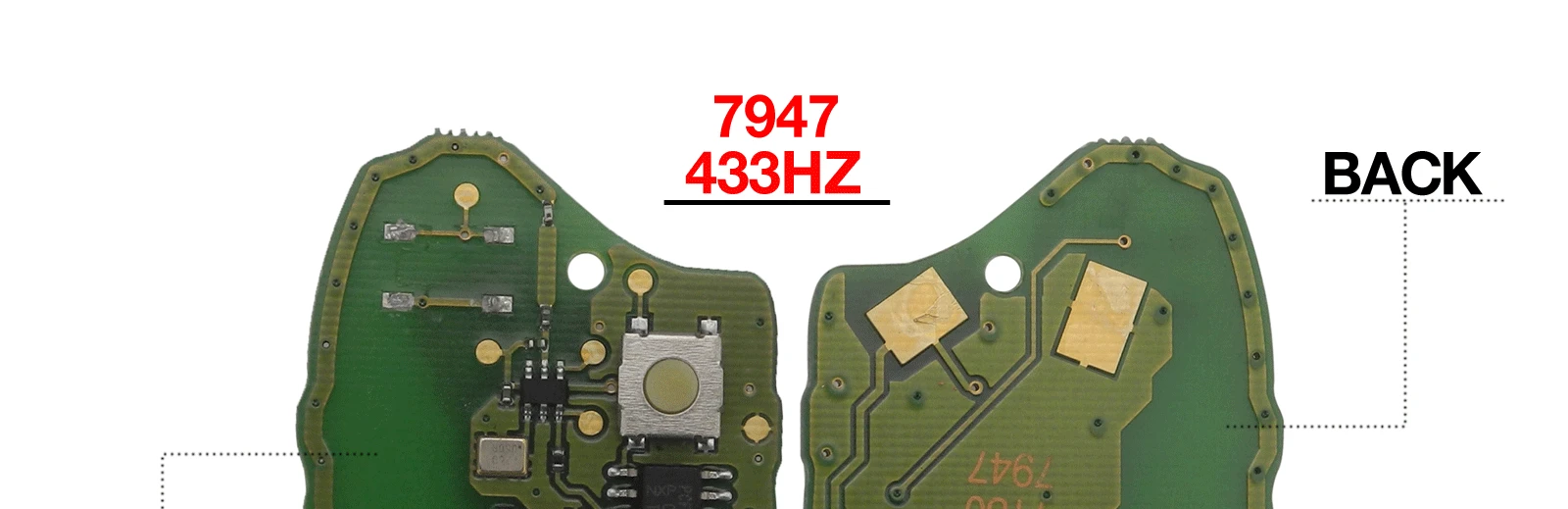 Jingyuqin 2 кнопки дистанционного ключа для Renault Duster модус Клио 3 Twingo DACIA Logan Sandero Kangoo 433 МГц PCF7947 PCF7946 чип