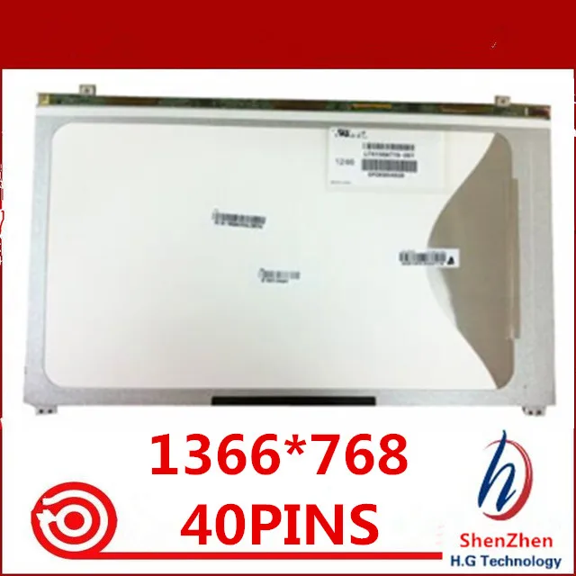 Цена Оригинальный 15,6 LTN156AT19 LTN156AT19 001 для SAMSUNG NP300V5A 550P5C NP300E5A ноутбук ЖК дисплей экран 1366*768 LVDS 40pin