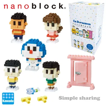 

Nanoblock NBMC-01 Kawada I'm Doraemon Mini Box Diamond Micro-Sized Building Blocks Creative Mini Bricks Toy For Children