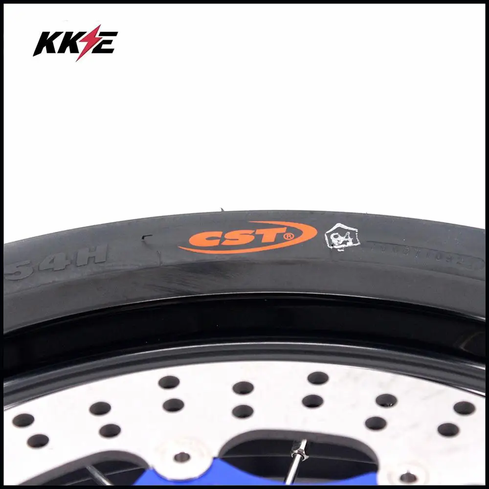 3 5/4 25 Spoked Super moto Wheels CST обод шины Набор для HUSABERG FE FC 250 350 450 501 2004 2014 Supermotard диски