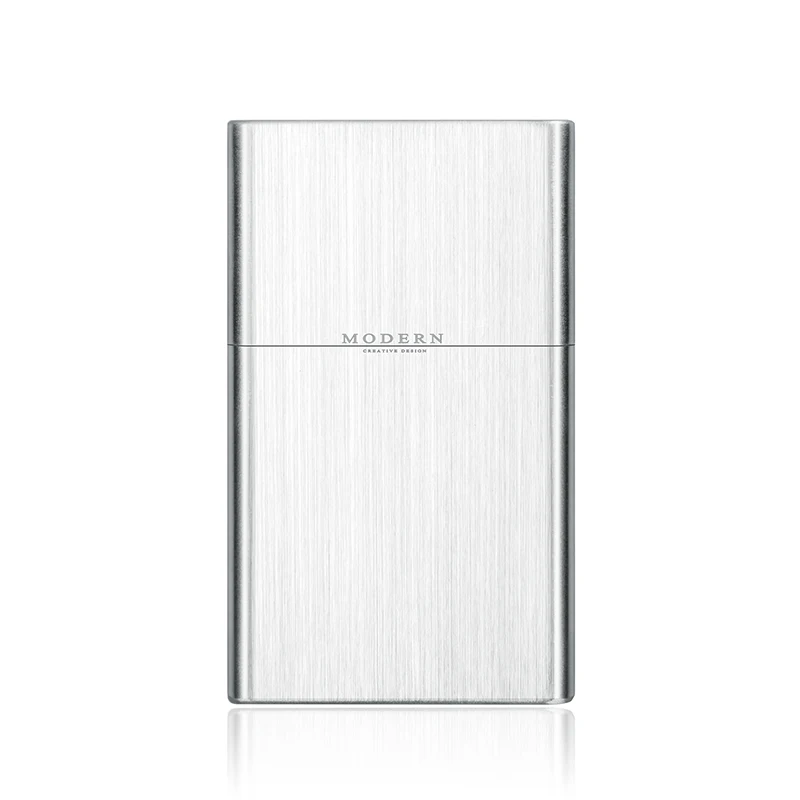 Modern- Brand Stainless Steel Business Card Holder NFC RFID Blocking Credit Card Holder Card Organizer