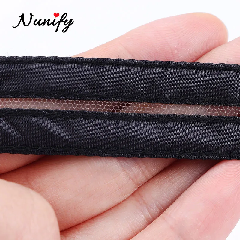 Nunify Invisible Swiss Lace For Making Lace Wigs Black Band Wig Accessories Lace Closure For Invisile Closing Fashion Wig Tools