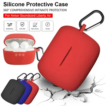 

Anti-shock Flexible Silicone Full Protective Cover Case For Anker Soundcore Liberty Air Wireless Buds Sports Bluetooth Earphone