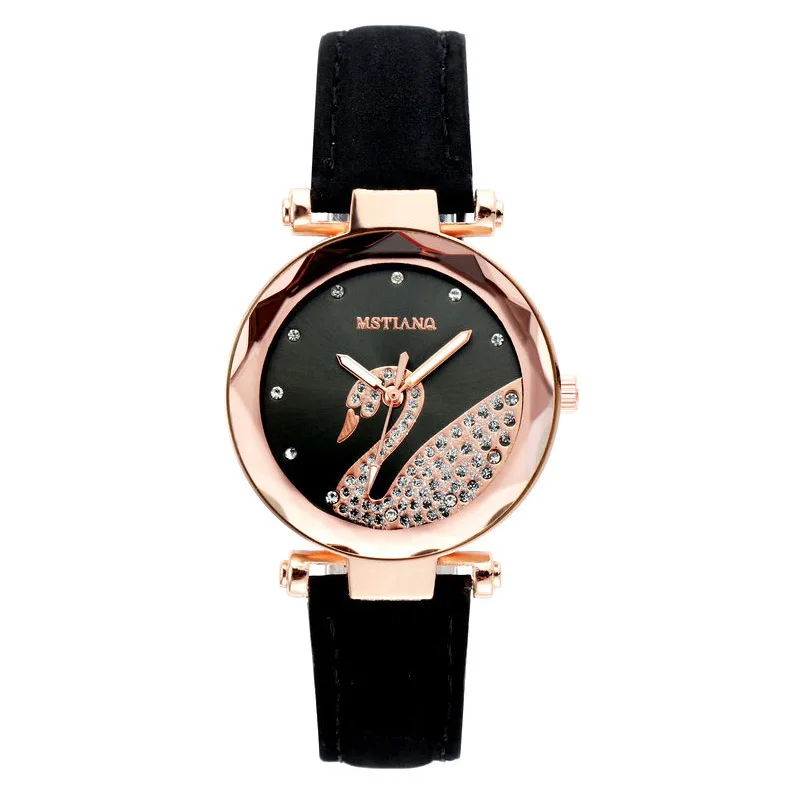 

Women Watches Fashion Dial Quartz Analog Leather Strap Wristwatch