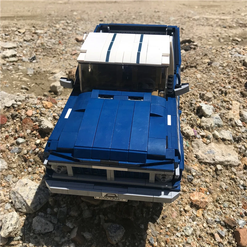 MOC 30410 Ford Mustang Pickup Truck Compatible with LEGO 10265